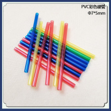 批发PVC彩色硬管阻燃管小棍子线管塑料电线管玩具管量大价优厂家