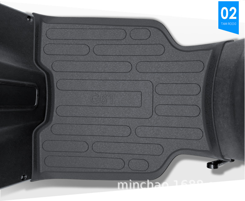 Electric Vehicle Rubber Foot Pads Are Suitable for Mavericks G6T Battery Vehicle Foot Pads, Anti-Scratch Mats, Waterproof Foot Pads