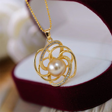 DIY������� 18K�����~�����U���B���������Ʒ ��ɫ10-13mm