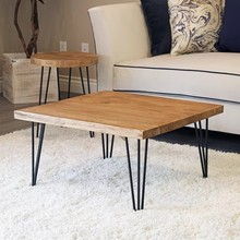 工厂批发 OEM ODM 定制 极简主义木质咖啡桌 适用于客厅