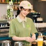 前厅短袖超市餐饮工作服