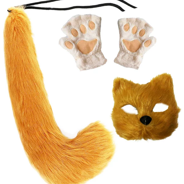 Gloves, mask, set, 3 piece set
