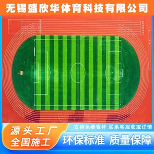 Track and Field Stadium Fully Plasticized Plastic Track Odorless Wear-Resistant Anti-Slip Sports Surface