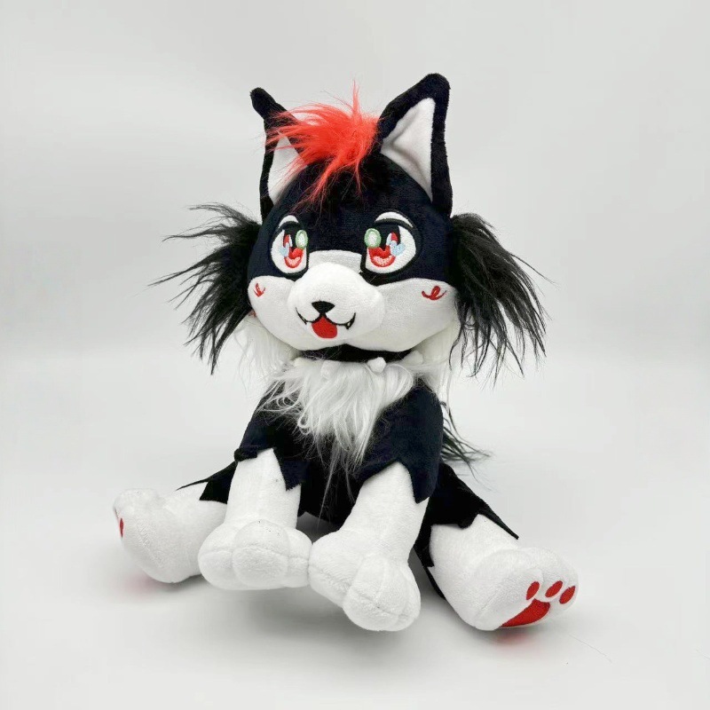 跨境新品big mama eternal plush 毛绒玩具哈士奇狗动物公仔娃娃|undefined