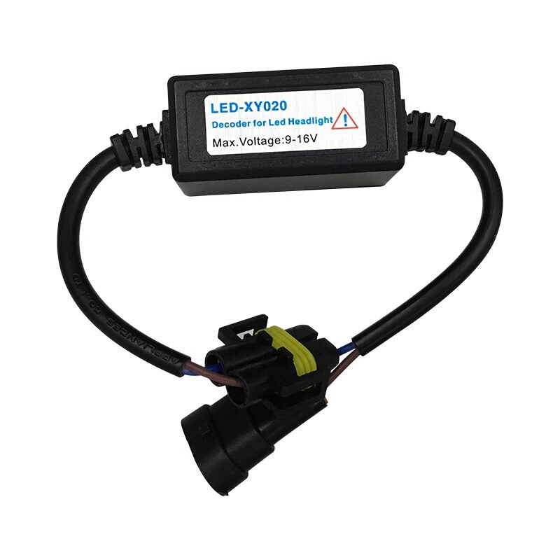 Enhanced car led headlight anti-interference H3H11 H7H4 9005 decoder anti-flicker fault eliminator