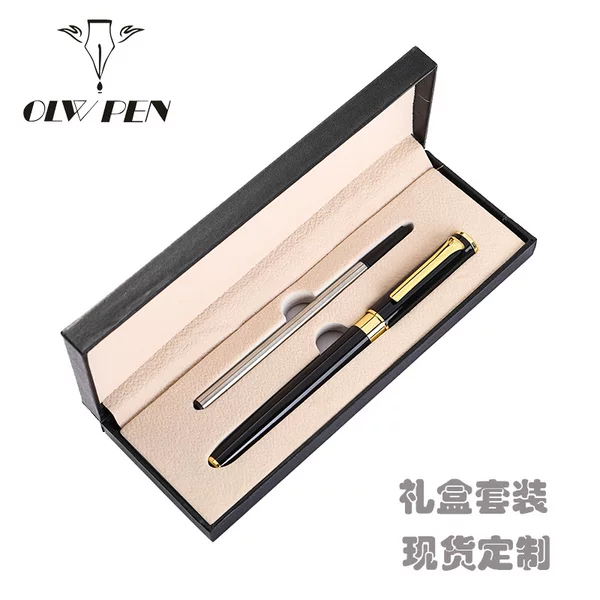 Signature pen gift box set spot wholesale printing LOGO business gifts advertising metal pen boxed ball pen