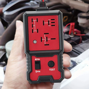 Red Relay Tester 12V Universal Electronic Car Circuit Detector Battery Checker
