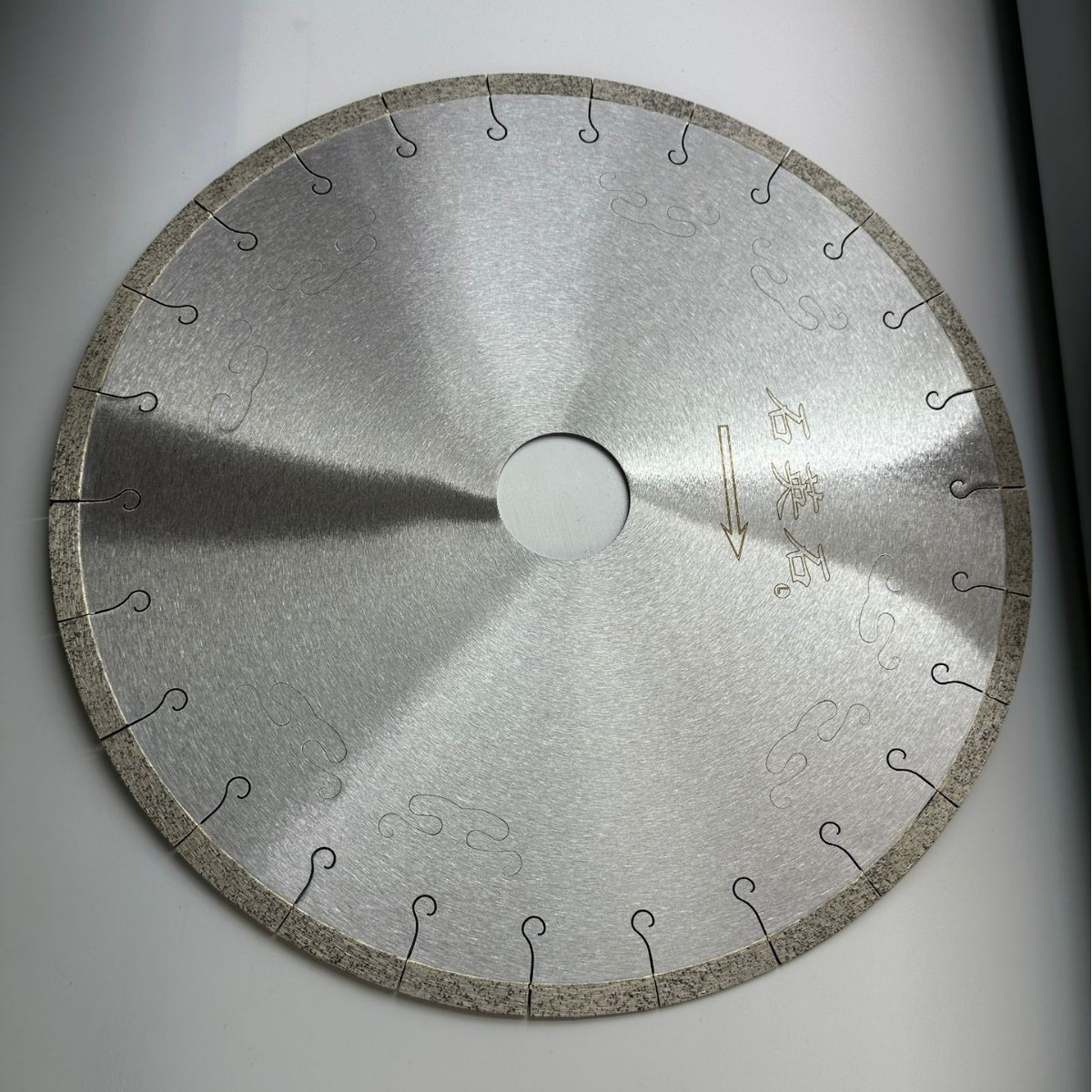 350消音锯切割片400岩板大理石玉石陶瓷砖石英石岩板金刚石锯片