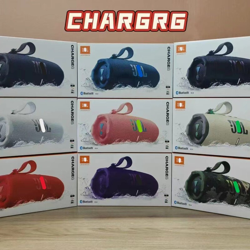 Cross-Border Gravure Printing Charge6 Top-Of-The-Line Shockwave 6Th Generation Wireless Bluetooth One-Device-One-Code Portable Subwoofer Speaker Cross-Border Gravure Printing Charge6 Top-Of-The-Line Shockwave 6Th Generation Wireless Bluetooth One-Device-One-Code Portable Subwoofer Speaker