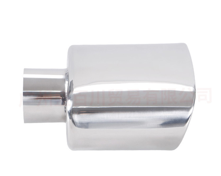 Suitable for BMW X5 E53 E70 F15 tailpipe modification, 35i sport model square stainless steel exhaust tip