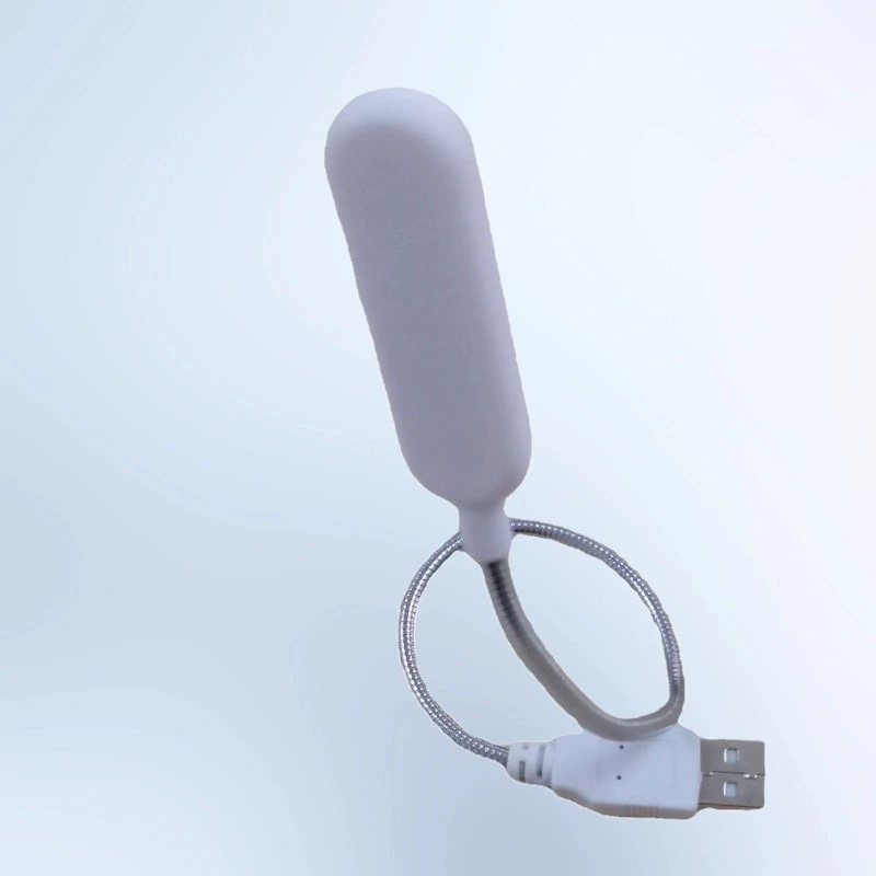 USB светодиодная сательная лампа, портативная гибкая металлическая труба 305×17×8 мм, 6 светодиодов, защита глаз
