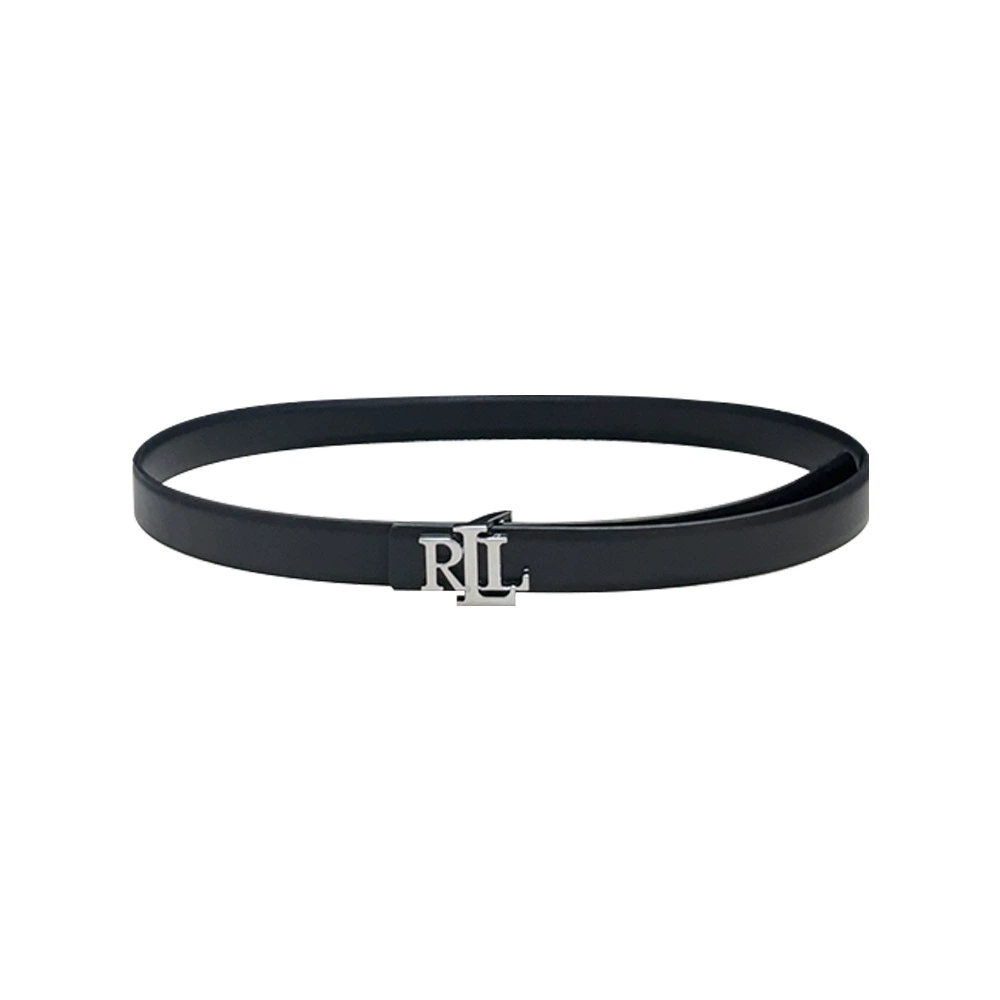 Fashionable universal double-sided belt with letters, European style, 2.5cm