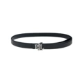 Black silver buckle