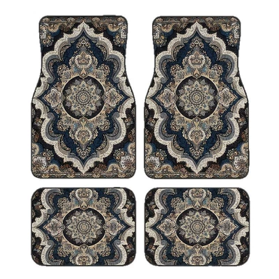Avtomobil döşəmə paspasları — Retro Nordic Style Car Floor