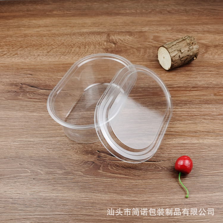 280 500 700ml tazón lleno de múltiples capas caja de la torta ins caja de leche de soja tiramisú caja de la pesca de la fruta