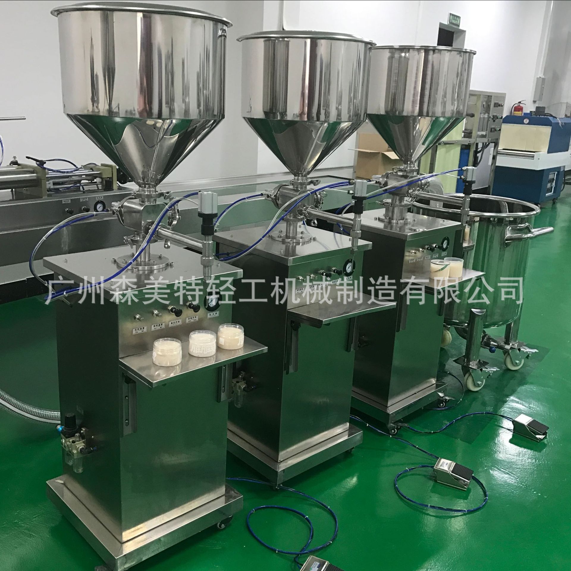 雪花膏灌装机奶油灌装机机油灌装机糖浆灌装机椰果灌装机食品灌装