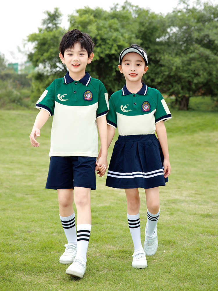 Preschool graduation photosuit, primary school uniform, spring and autumn sports suit, first-grade children's class uniform, summer outfit, team uniform