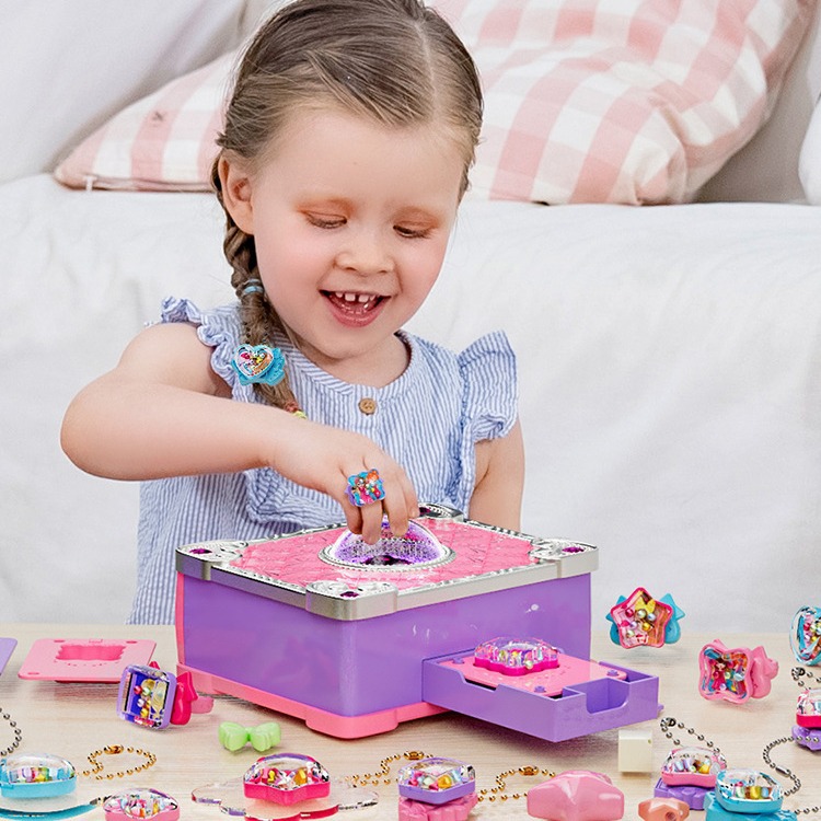 Cross-border e-commerce DIY Variety Magic Book Magic Sticker Machine Creative Children's Handmade Gift Box Set Toys