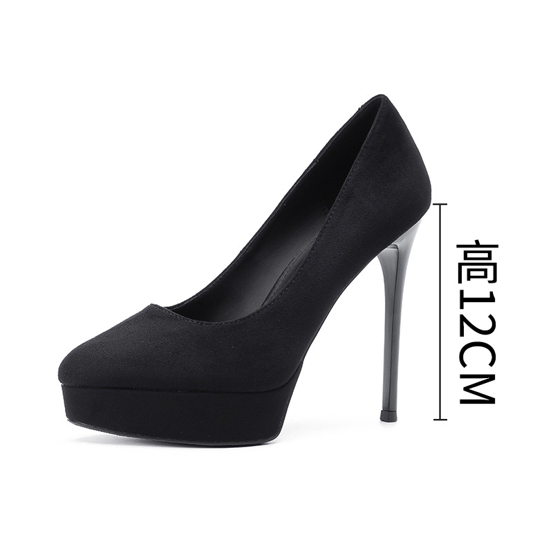 블랙-12CM