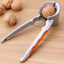 厂家直供铝合金核桃夹坚果漏斗V型夹子多用途胡桃夹【量大从优】