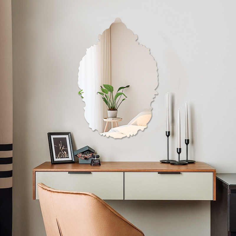 Decorative Bathroom Mirror High-definition Acrylic Wall Sticker_voghion.com