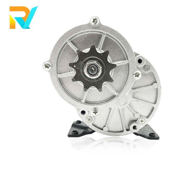 24V直流有刷减速电机250W电机马达12V 24v有刷电动车电机 滑板车