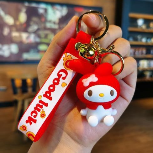 El llavero de Sanrio llavero, la muñeca colgante, la máquina de muñecas, tuiteó un pequeño regalo de menos de 10 yuanes.