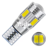 Автомобильный светодиодный T10 5730 5630 6SMD индикатор ширины декодирования W5W лампа для освещения номерного знака Лампа для чтения