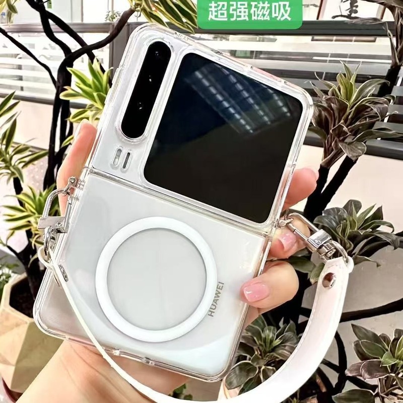 Sulada Jingyao シリーズは、Huawei X5 中央軸オールインクルーシブ PC 透明 X6 保護カバー mateX56 携帯電話ケースに適しています|undefined
