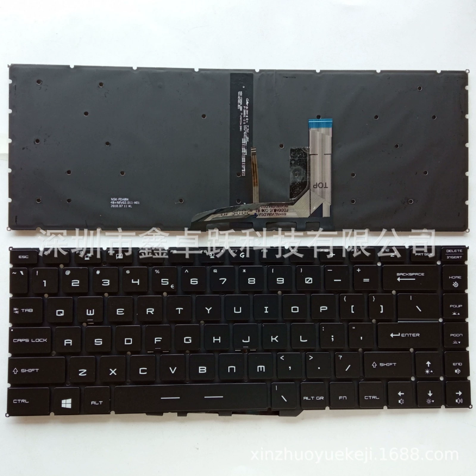 Подходящий для US GS65 GF63 MS-16R1 16Q1 Q2 Q4 PS63 P65 GF63 8RC/D/E/F клавиатура
