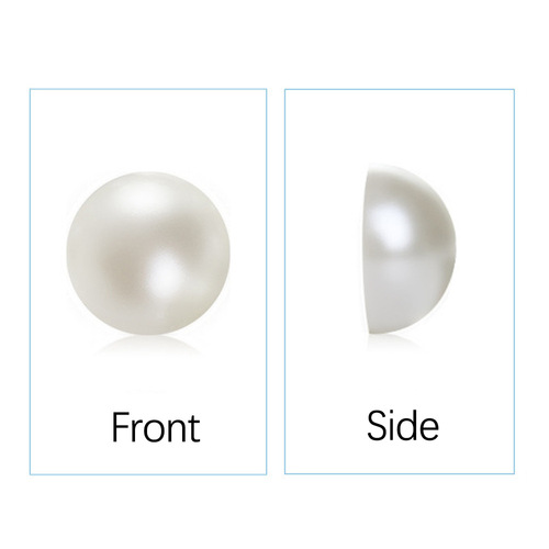 abs imitation pearls flat bottom semicircular pearls mobile phone diy Japanese manicure patch accessories loose beads non-porous pearls
