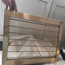 金属装饰网 金属网帘 铝轧花  吊顶钢板网装饰隔断网帘加工定制
