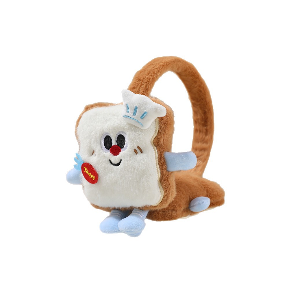 Mujeres de invierno para niños, bolsas de oídos cálidas para niños, niños, niños, niños, protección contra el frío, protección contra el viento, auriculares de dibujos animados