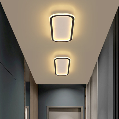 长方形过道走廊阳台吸顶灯轻奢门厅玄关灯创意卧室衣帽间led灯具|ms