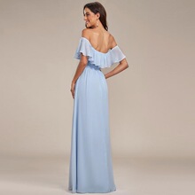 S 74810 One Shoulder Elegant Dress һ���I�B��ȹ �羳�W��