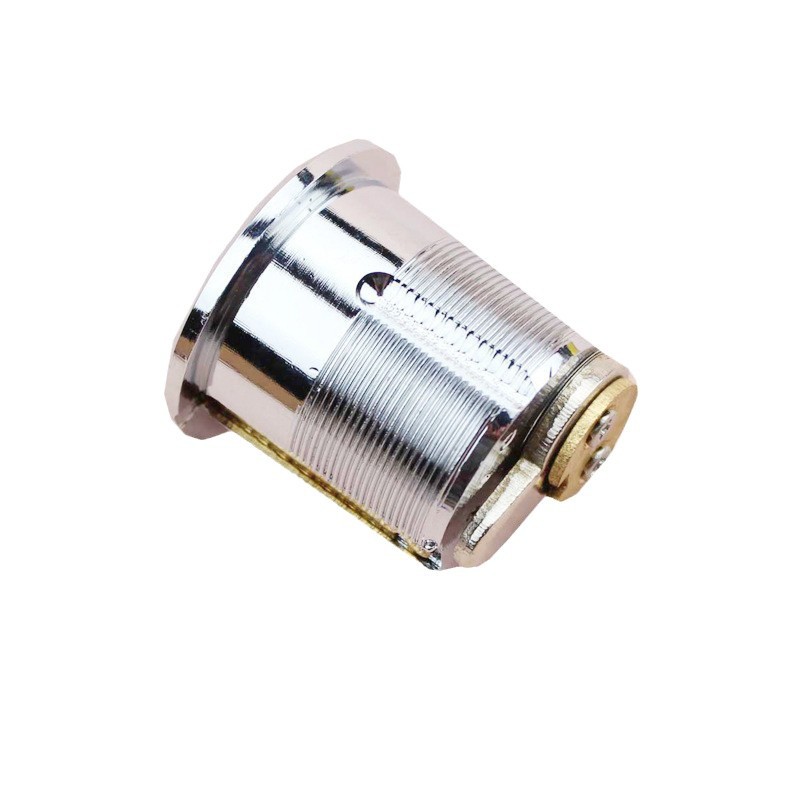 Cobre 87 núcleo de cerradura estándar con llave núcleo de cerradura de tornillo puerta núcleo de cerradura anti-robos clase C cerradura de cerradura americana