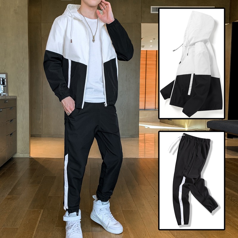 Conjunto Deportivo para Hombre, Primavera y Otoño, Sudadera Nueva, Ropa Deportiva Informal para Correr, Conjunto Deportivo para Parejas, Chaqueta image 3