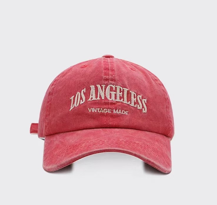 Gorra de béisbol unisex de verano con bordado de letras – Sombrero casual de protección solar