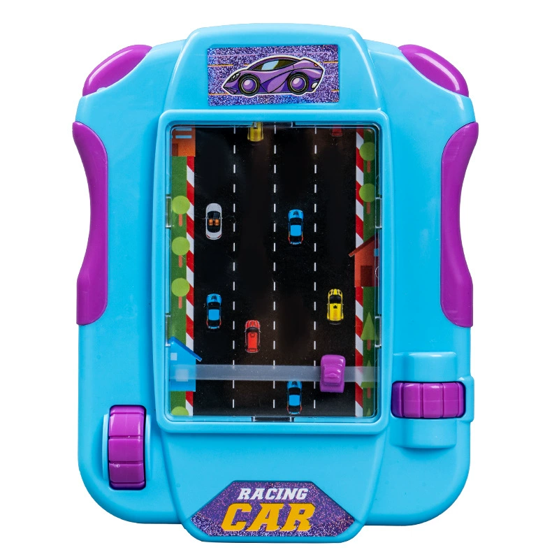 Настольная игра, игрушка, гоночная машина, интерактивная игровая консоль для координации рук и глаз, для детей и родителей