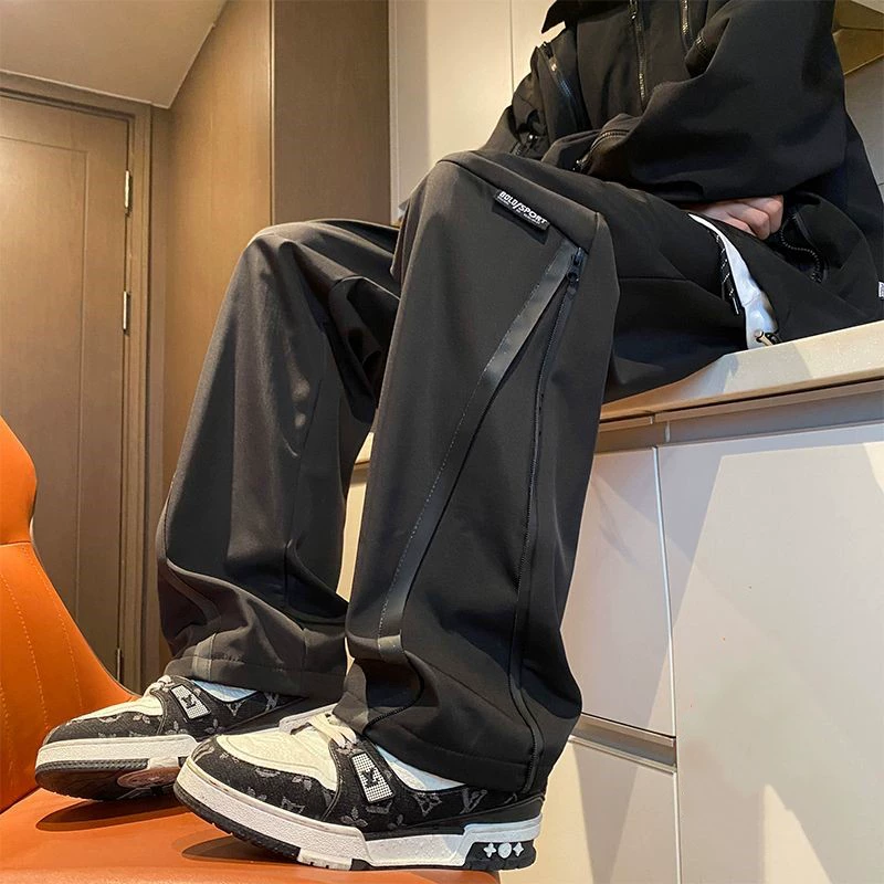 Северо-восточные холодостойкие брюки мужские зимние молнии повседневные брюки ветрозащитные водонепроницаемые теплые лыжные штаны