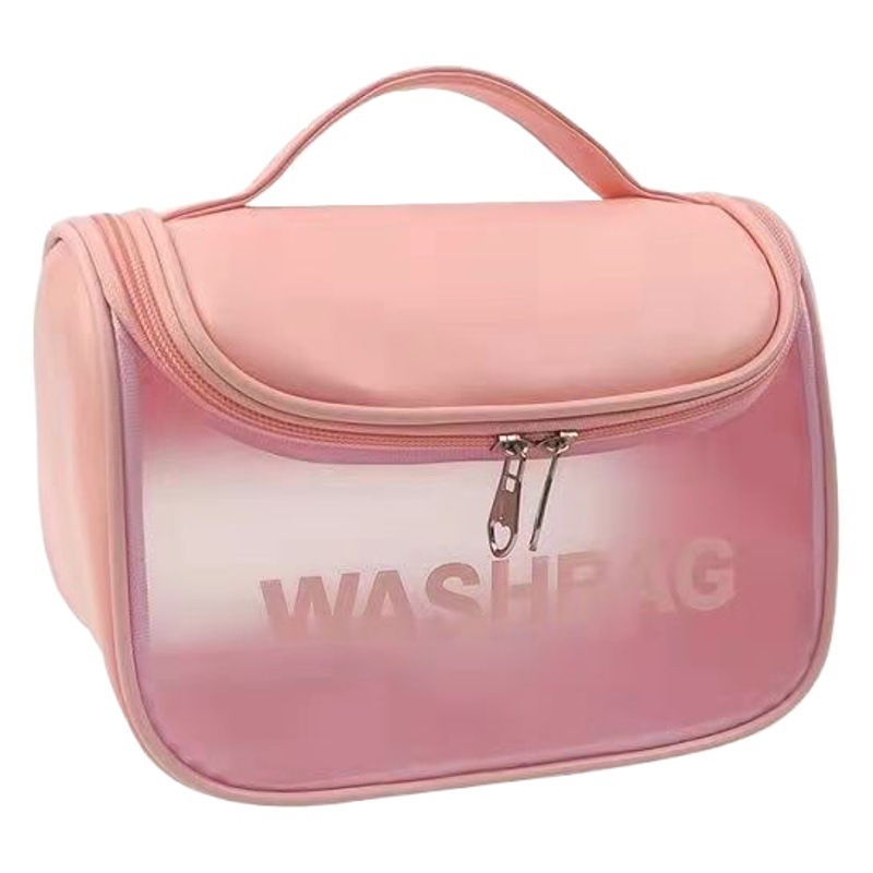 2023 nueva bolsa de cosméticos portátil de gran capacidad impermeable bolsa de lavado simple bolsa de almacenamiento portátil de viaje