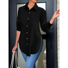 N 39021 Irregular Long Sleeve Shirt ��������Ů�����羳