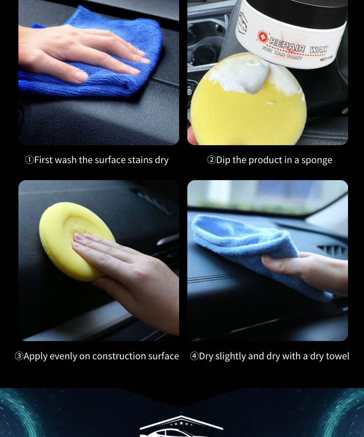 Cross-Border Paint Scratch Repair Wax Car Paint Scratch Repair Polishing Wax Yoso