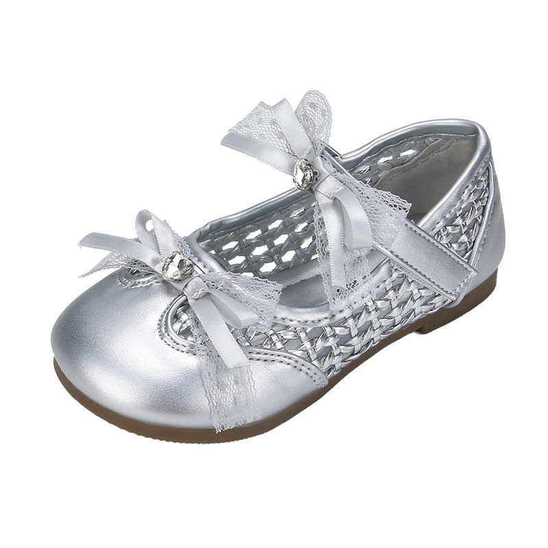 Zapatos casuales de moda para niñas versátiles 2026 verano nuevos zapatos casuales transpirables para niños zapatos de arco Lefour