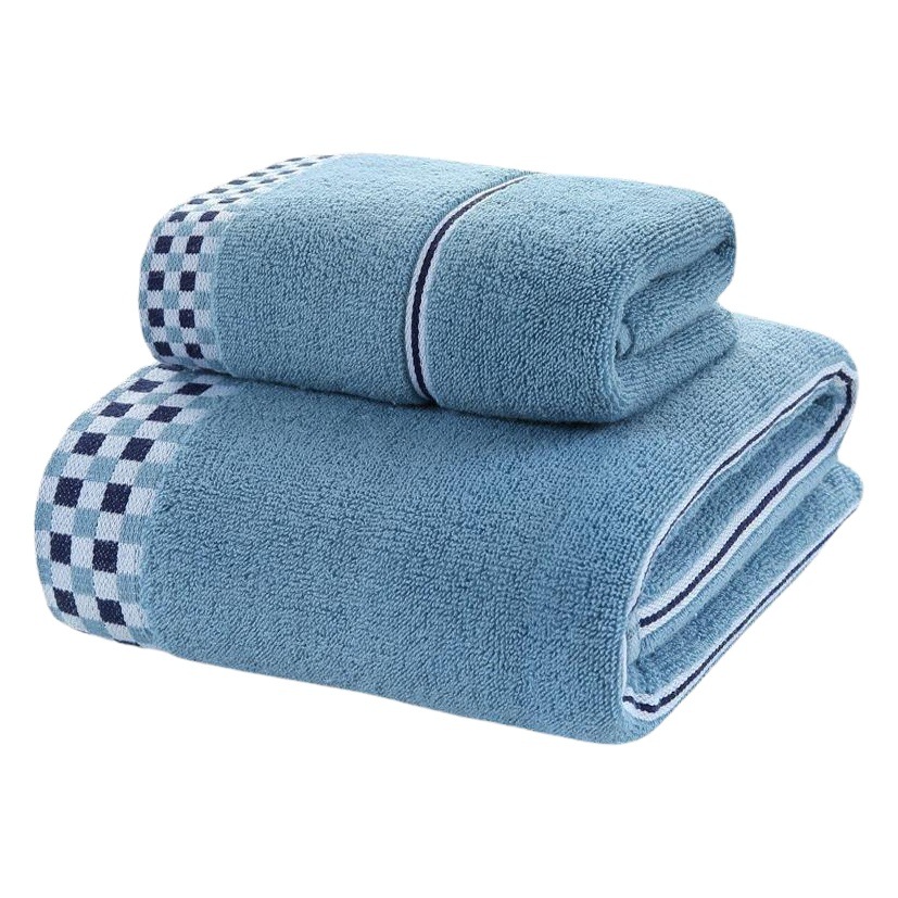 Towel Wholesale Cotton Cotton Bath Towel 70*140 Adult Absorbent Household Extra-large Thick Bath Towel Towel Free Shipping