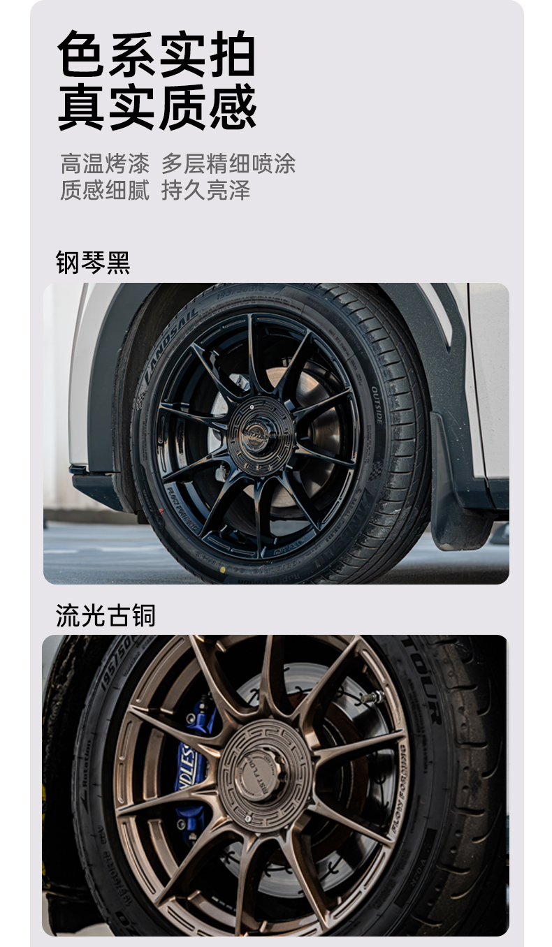 Spinning Modified Wheels Fk 75 Are Suitable for the Upgrade of Fit, Civic, Golf, Lynk & Co, Seagull, Mg and Scirocco R