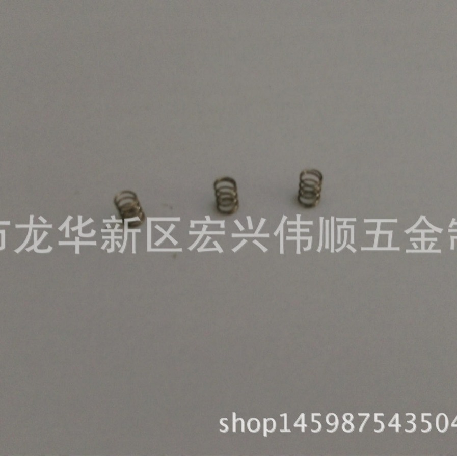 深圳厂家直销黄油嘴弹簧 清湖压簧香 烟推进器恒力弹簧