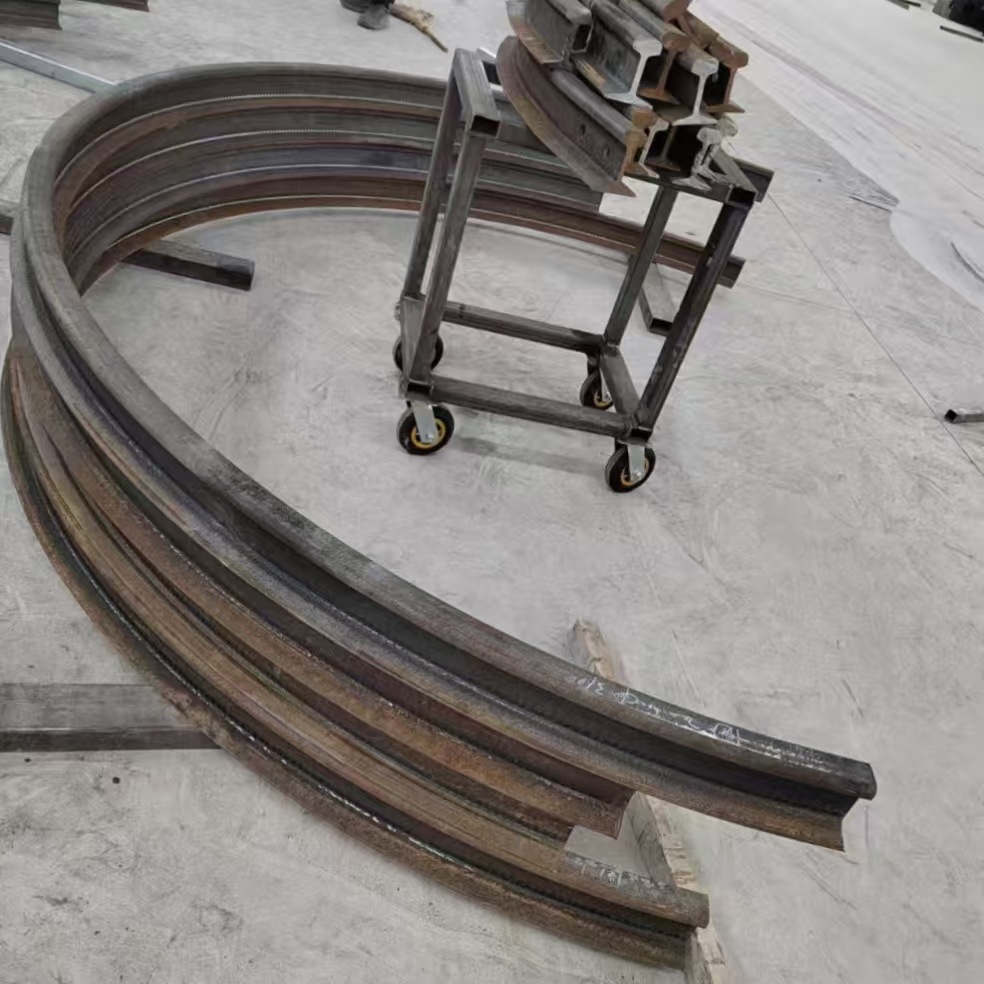 钢轨拉弯 道轨弯弧 工期短 发货快 价格优惠