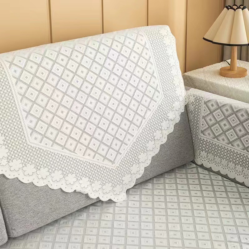 工厂直销蕾丝沙发巾靠背巾四季通用防滑防尘盖布扶手巾外贸跨境