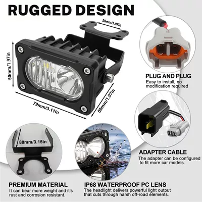 3inch Led Work Light: İşçi projektorları